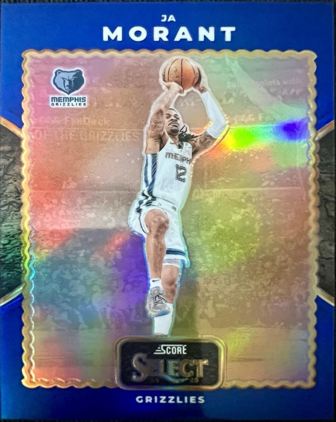 Ja Morant [Blue Prizm] #12