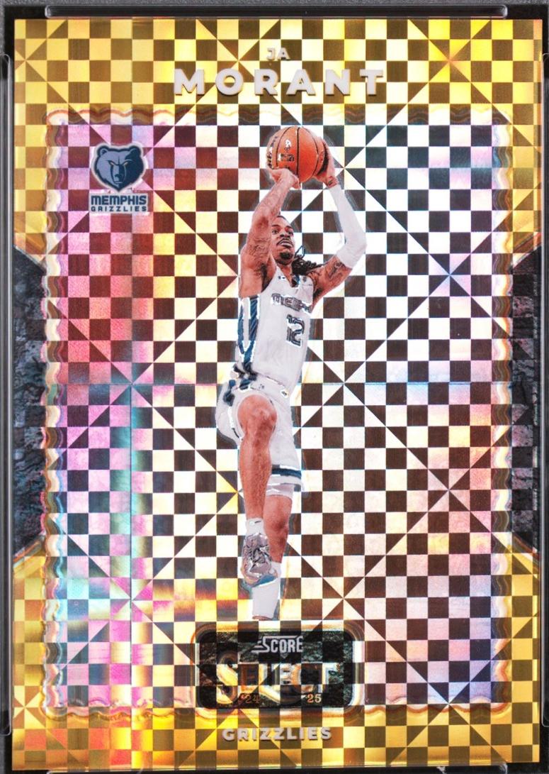 Ja Morant [Gold Prizm] #12