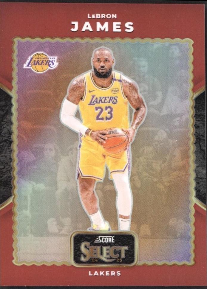 LeBron James [Red Prizm] #3