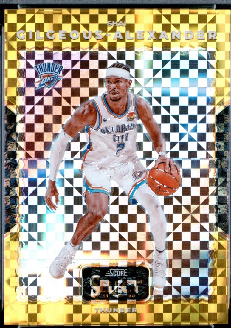 Shai Gilgeous-Alexander [Gold Prizm] #13