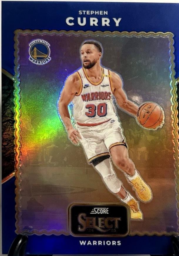 Stephen Curry [Blue Prizm] #5