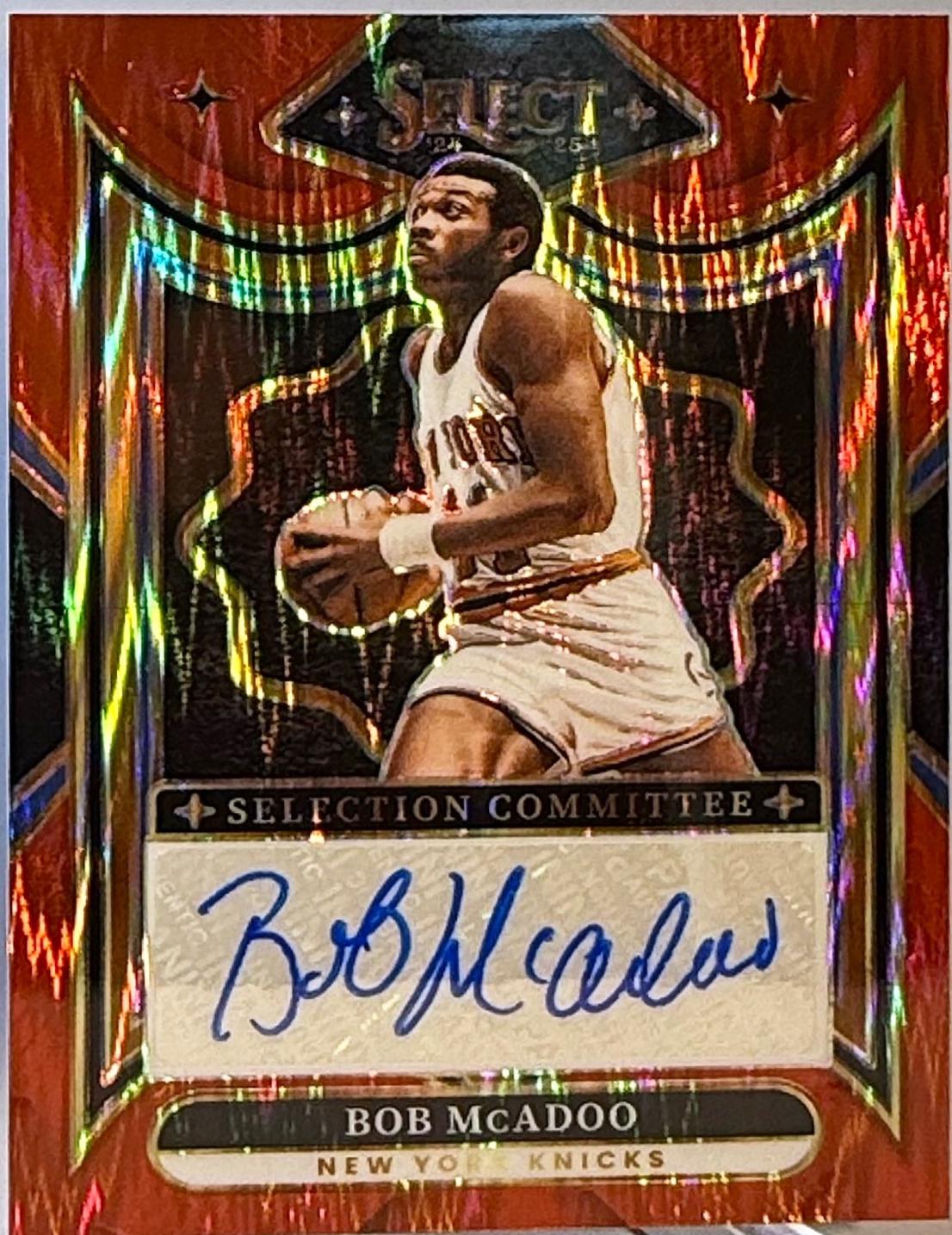 Bob McAdoo [Red Flash Prizm] #2