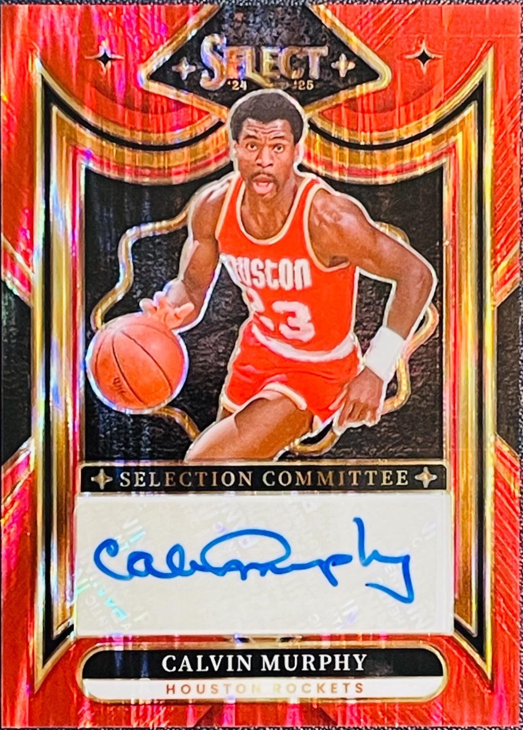 Calvin Murphy [Red Flash Prizm] #17