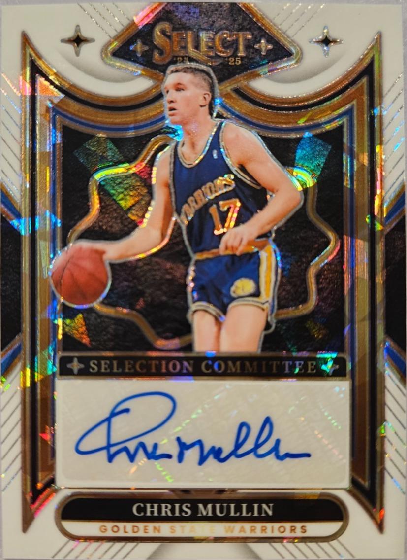 Chris Mullin [White Cracked Ice Prizm] #11