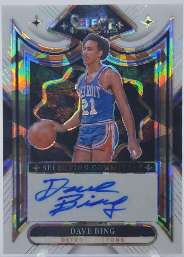 Dave Bing [White Cracked Ice Prizm] #14