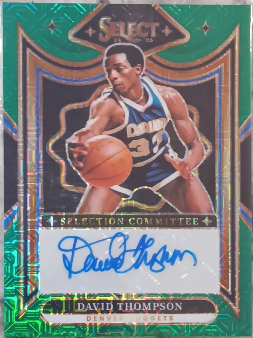 David Thompson [Green Mojo Prizm] #20
