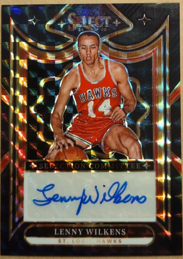 Lenny Wilkens [Black Finite Prizm] #1