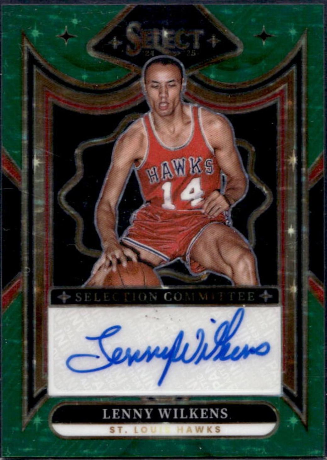Lenny Wilkens [Green Stars Prizm] #1
