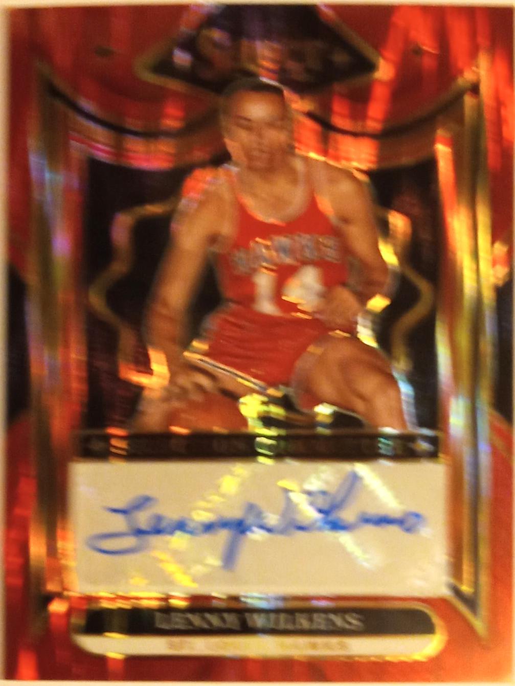 Lenny Wilkens [Red Flash Prizm] #1
