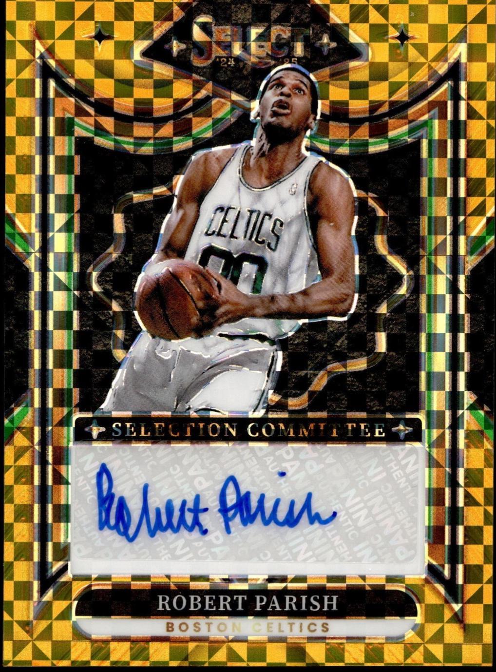 Robert Parish [Gold Prizm] #16