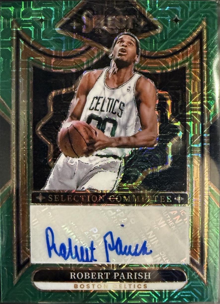 Robert Parish [Green Mojo Prizm] #16