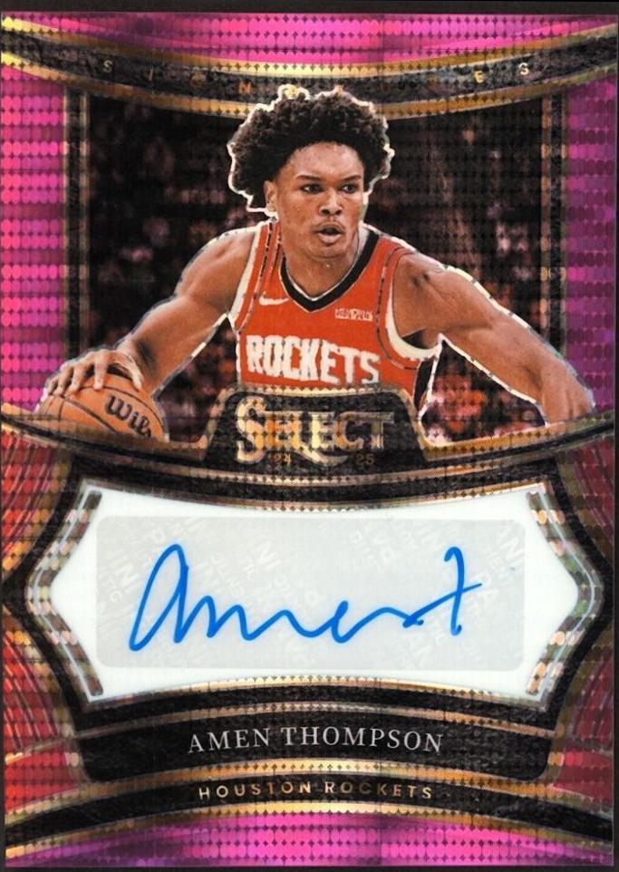 Amen Thompson [Neon Purple Pulsar Prizm FOTL] #12