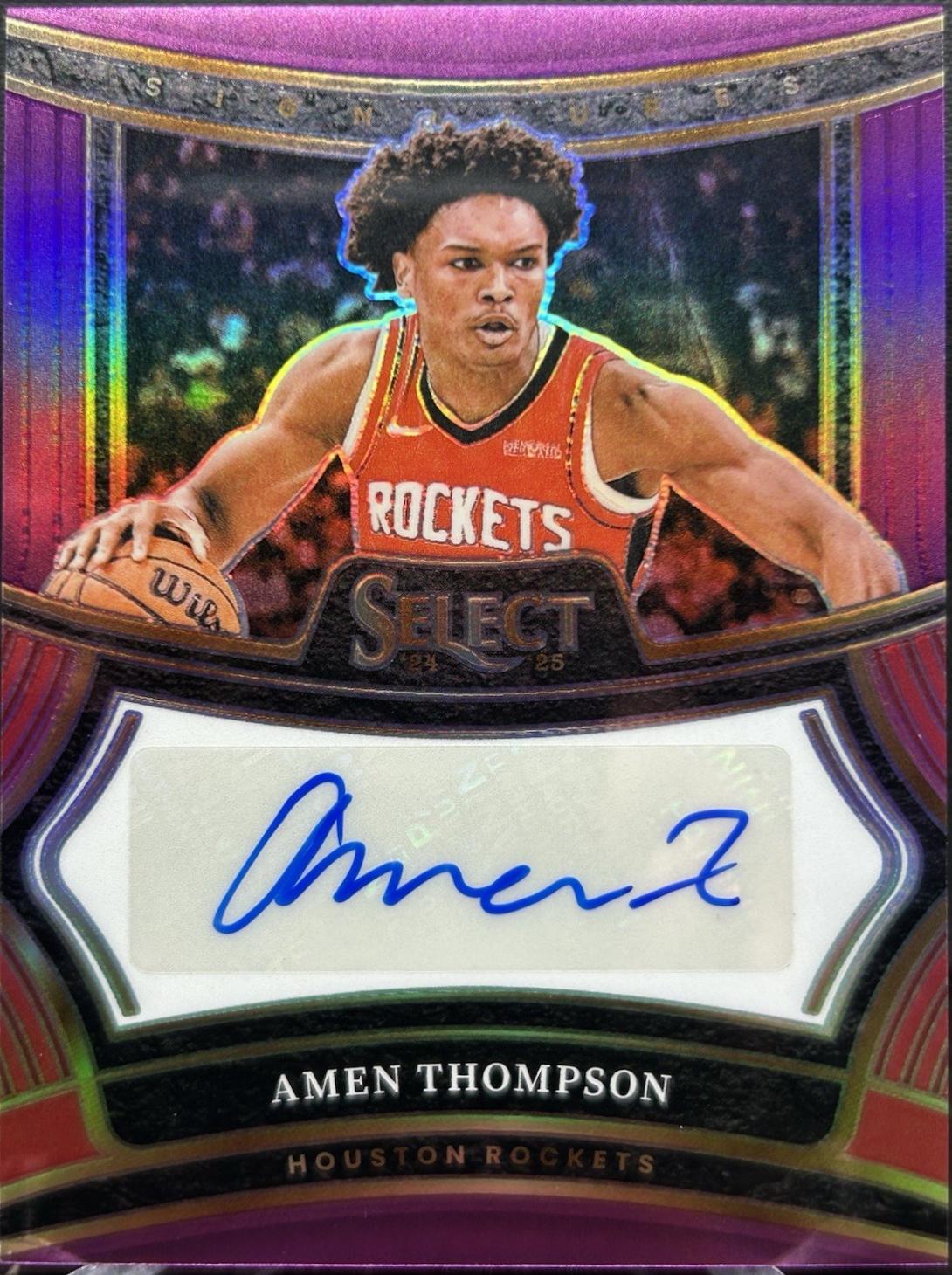 Amen Thompson [Purple Prizm] #12