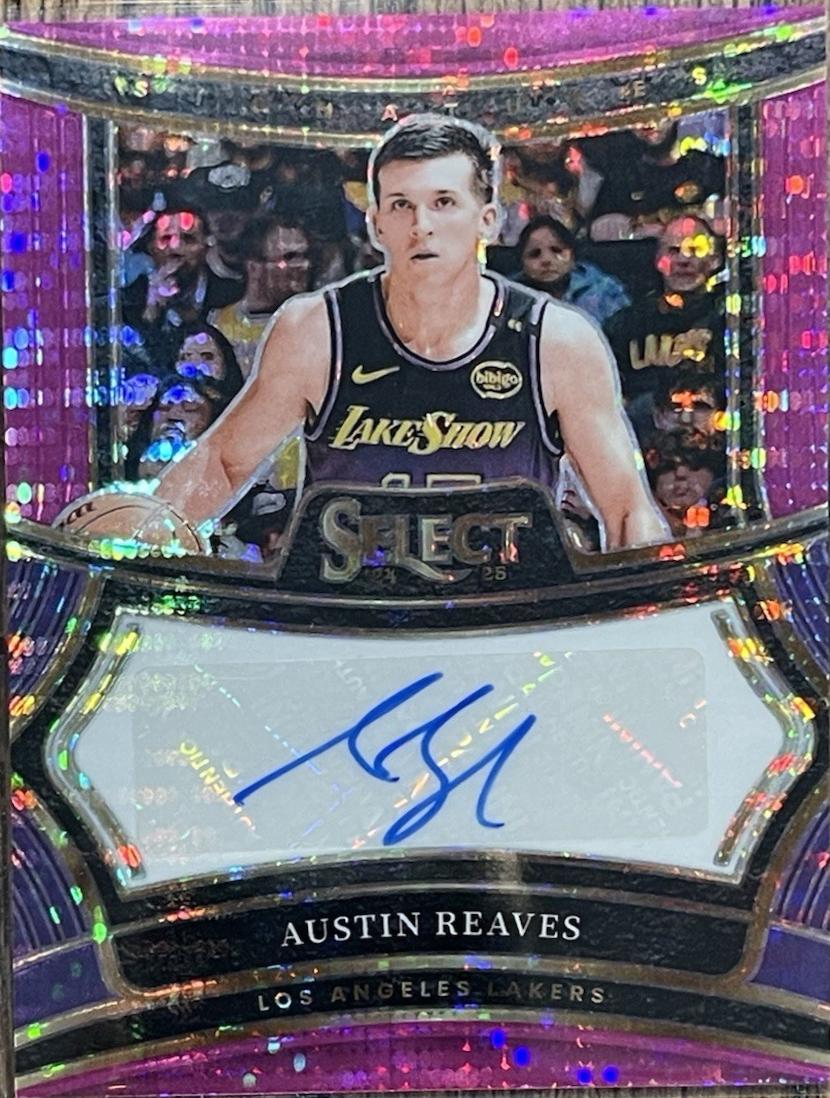 Austin Reaves [Neon Purple Pulsar Prizm FOTL] #1