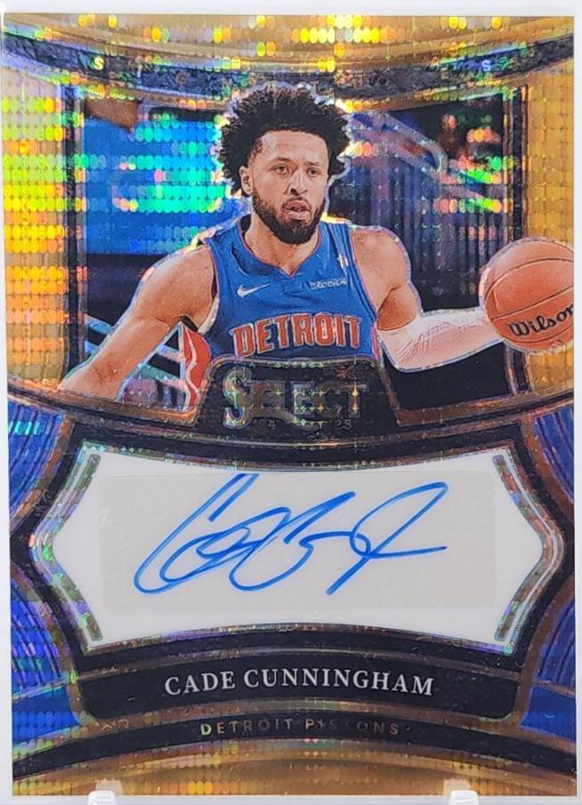 Cade Cunningham [Neon Orange Pulsar Prizm FOTL] #17