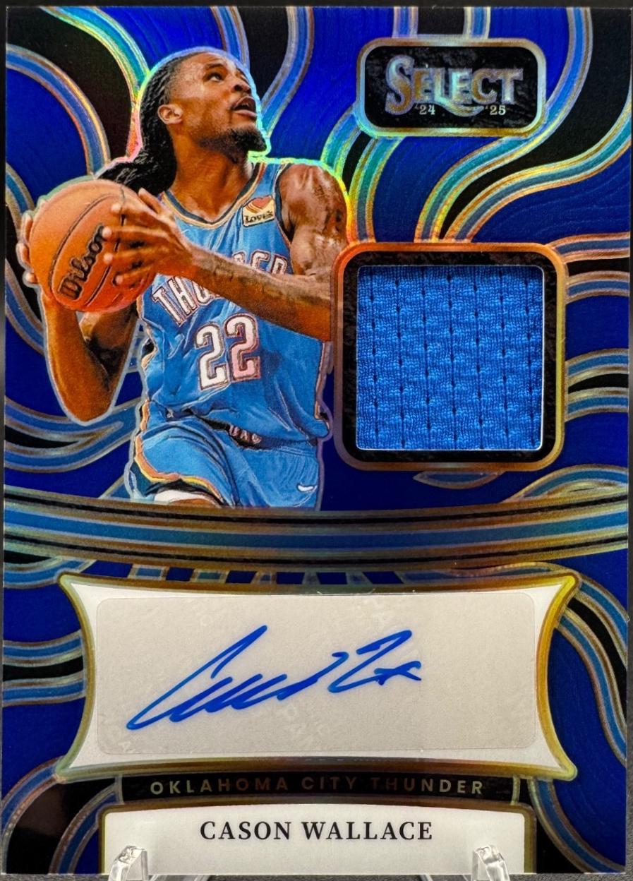 Cason Wallace [Blue Prizm] #13
