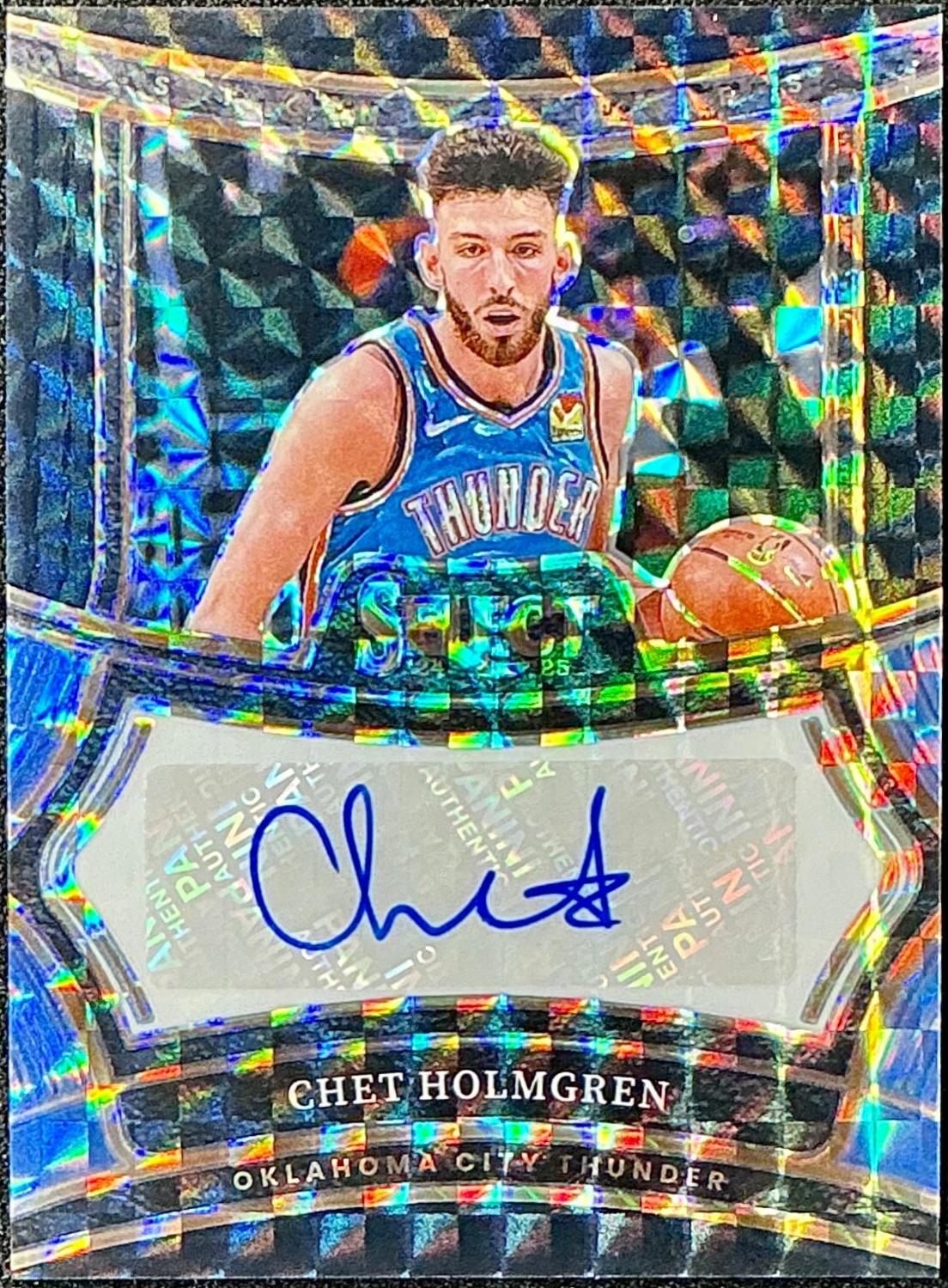 Chet Holmgren [Black Finite Prizm] #3
