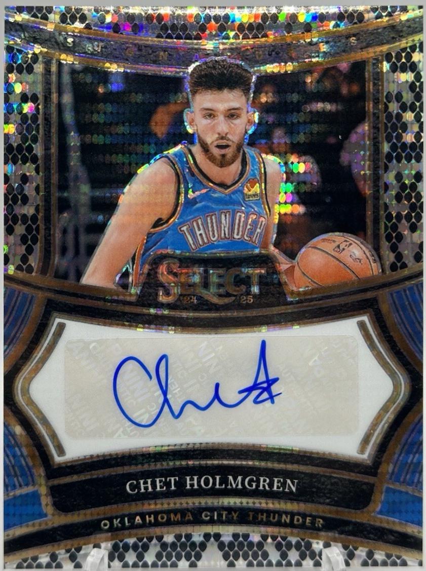 Chet Holmgren [Black Snake Skin Pulsar Prizm FOTL] #3