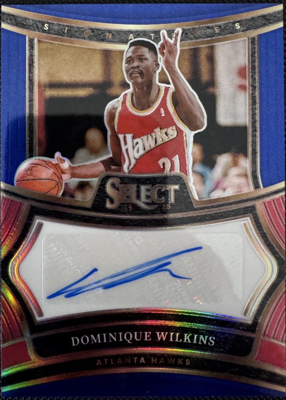 Dominique Wilkins [Blue Prizm] #21