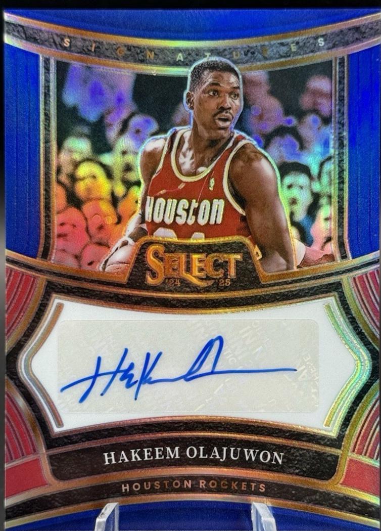 Hakeem Olajuwon [Blue Prizm] #27