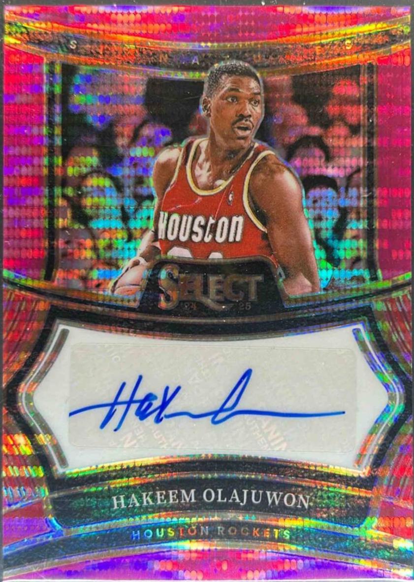 Hakeem Olajuwon [Neon Purple Pulsar Prizm FOTL] #27