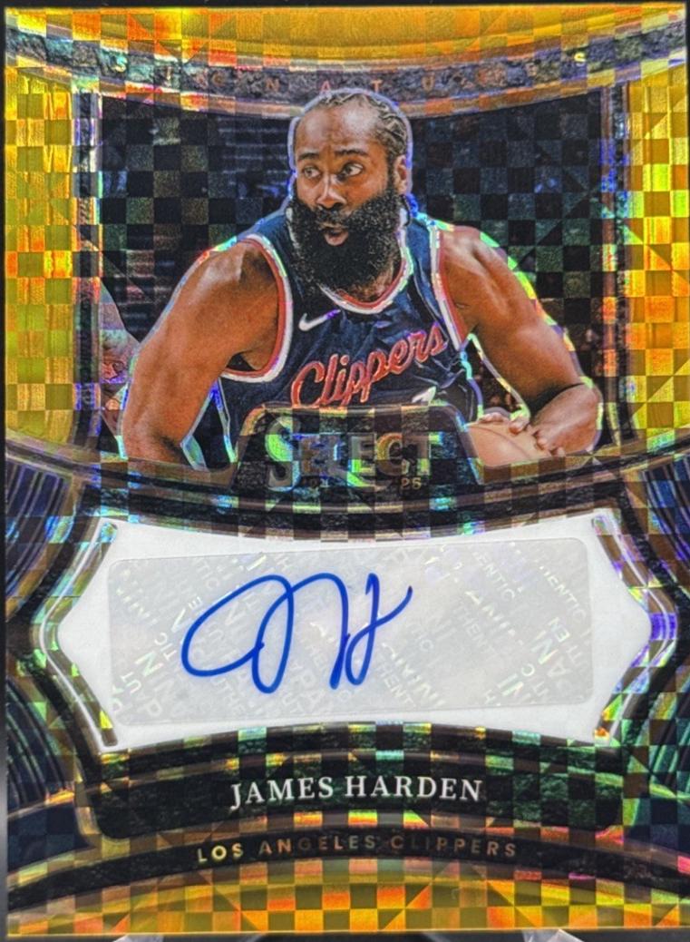 James Harden [Gold Prizm] #7