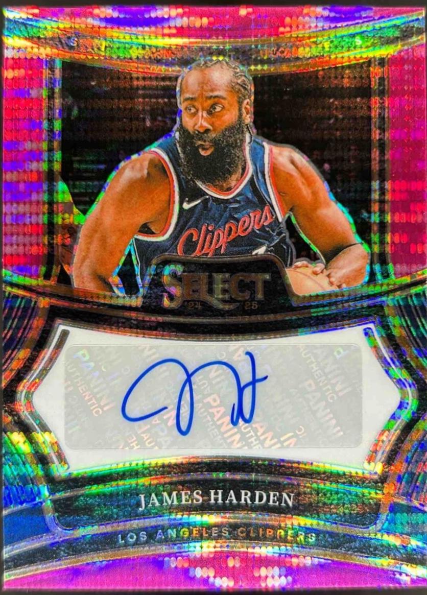 James Harden [Neon Purple Pulsar Prizm FOTL] #7