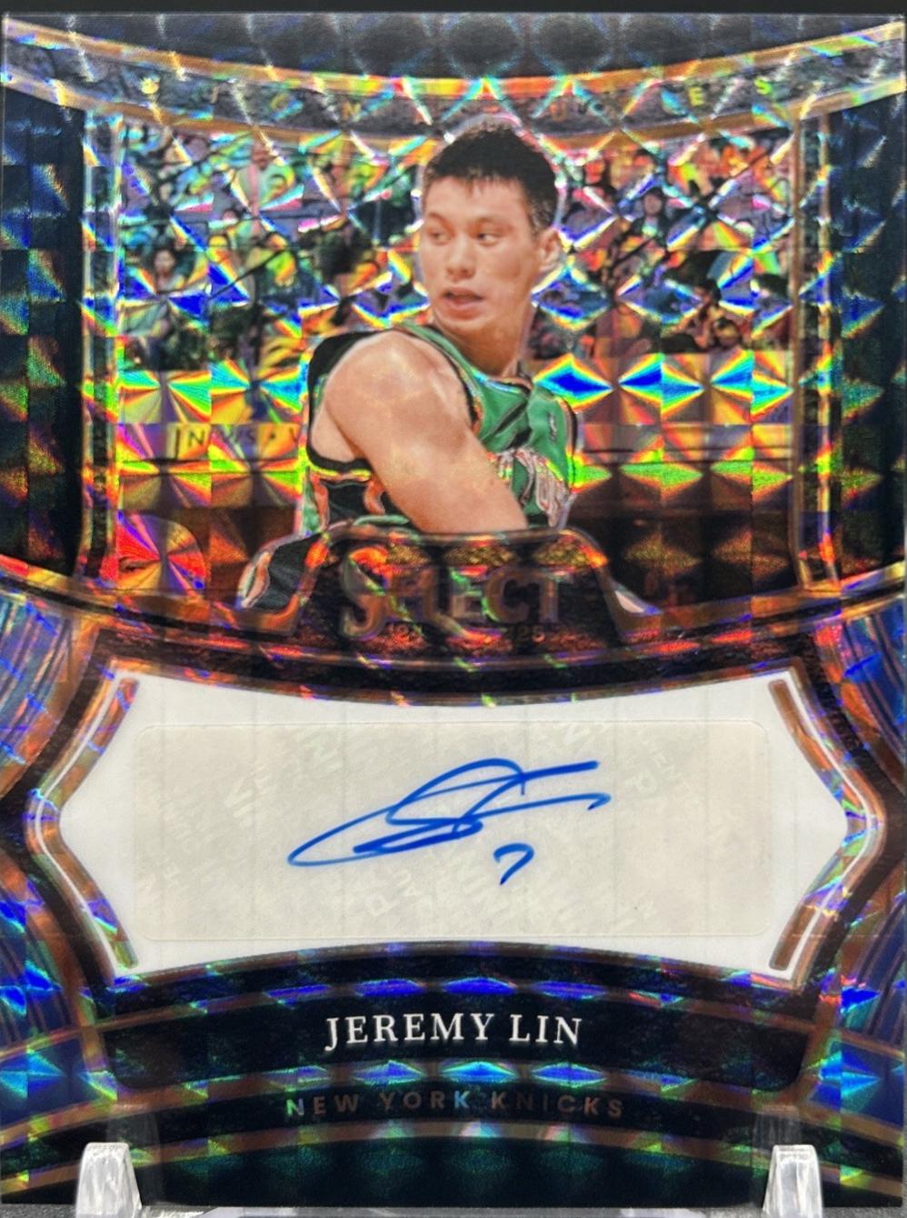Jeremy Lin [Black Finite Prizm] #14