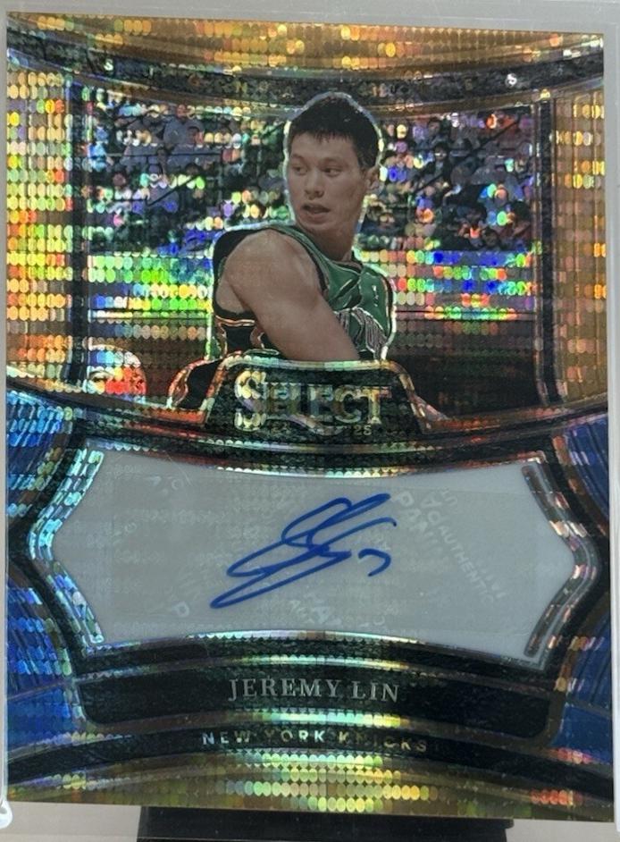 Jeremy Lin [Neon Orange Pulsar Prizm FOTL] #14