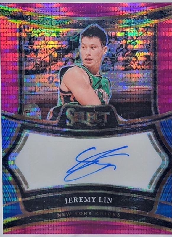 Jeremy Lin [Neon Purple Pulsar Prizm FOTL] #14
