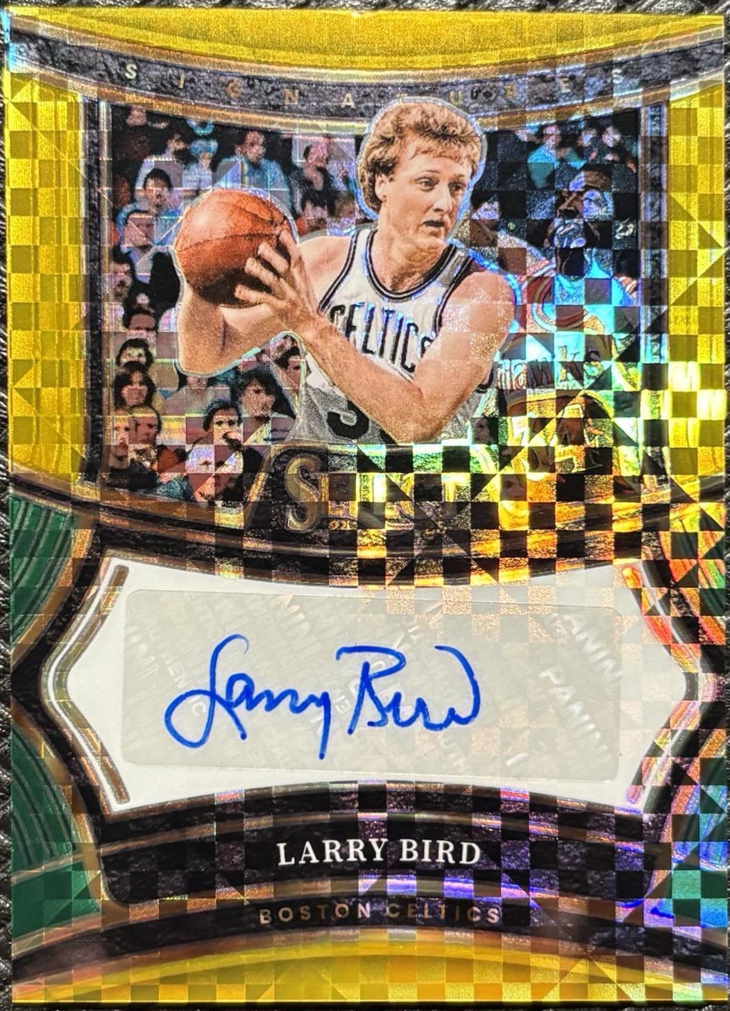 Larry Bird [Gold Prizm] #28