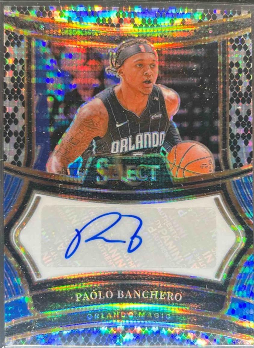 Paolo Banchero [Black Snake Skin Pulsar Prizm FOTL] #9