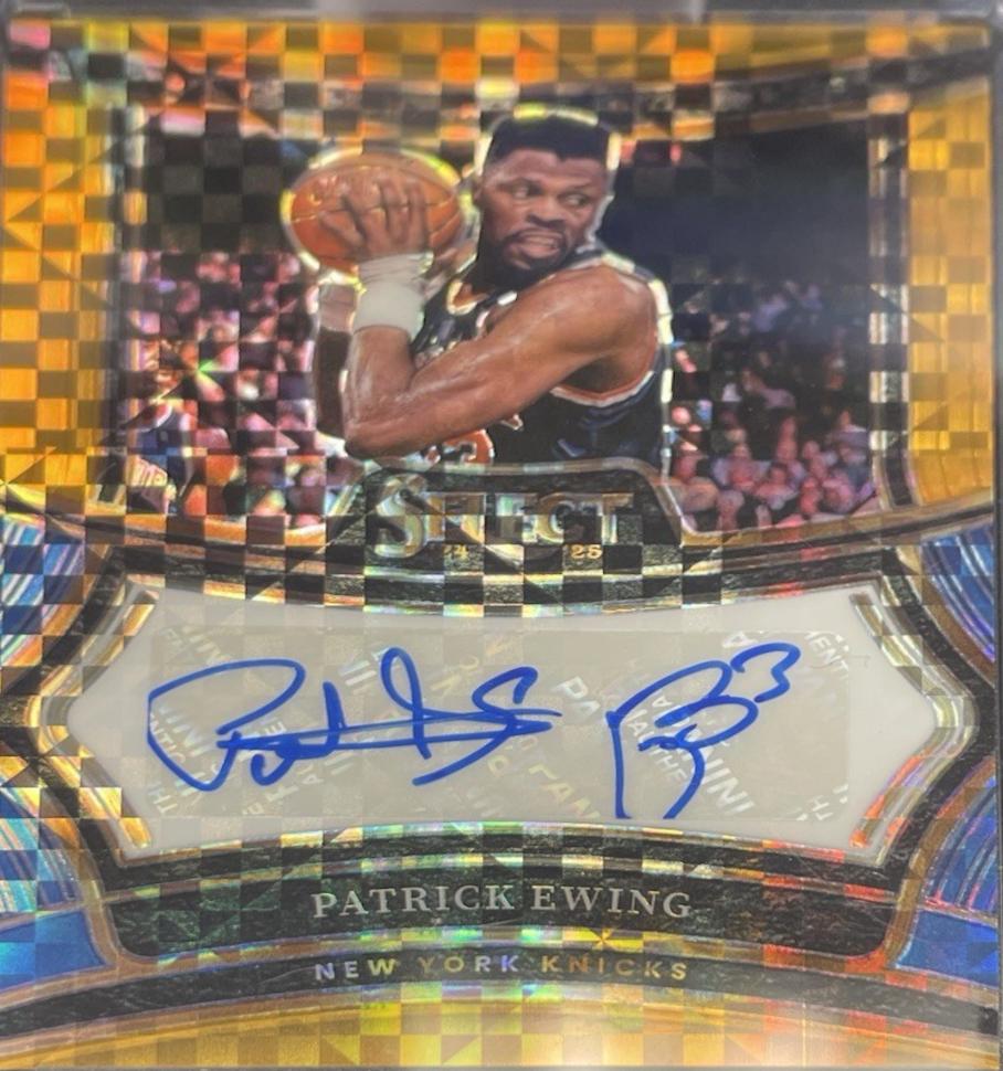 Patrick Ewing [Gold Prizm] #18