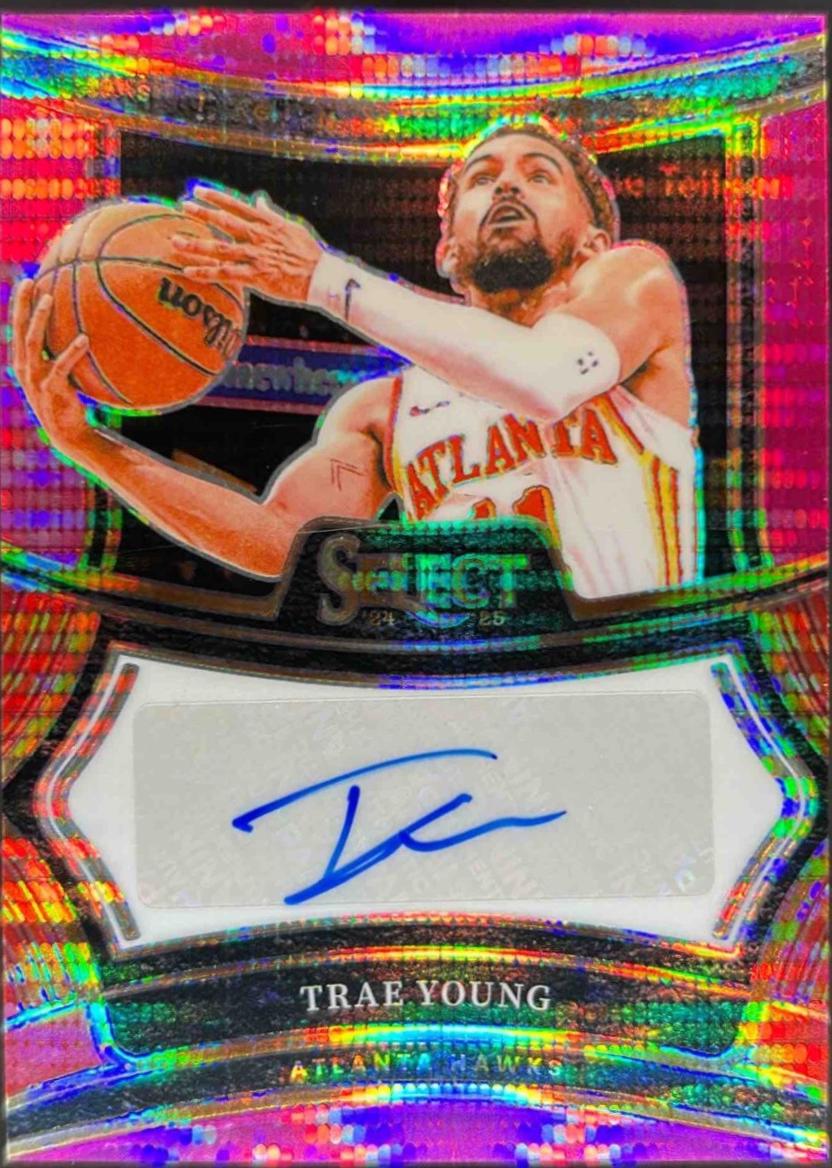 Trae Young [Neon Purple Pulsar Prizm FOTL] #8