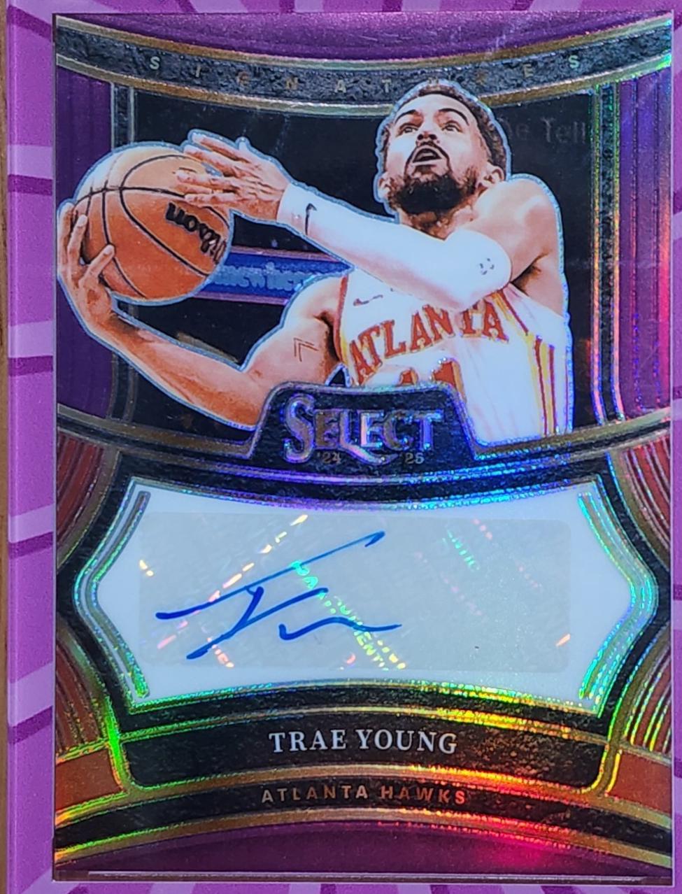 Trae Young [Purple Prizm] #8