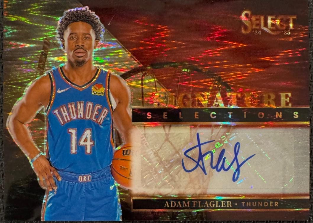Adam Flagler [Red Flash Prizm] #30