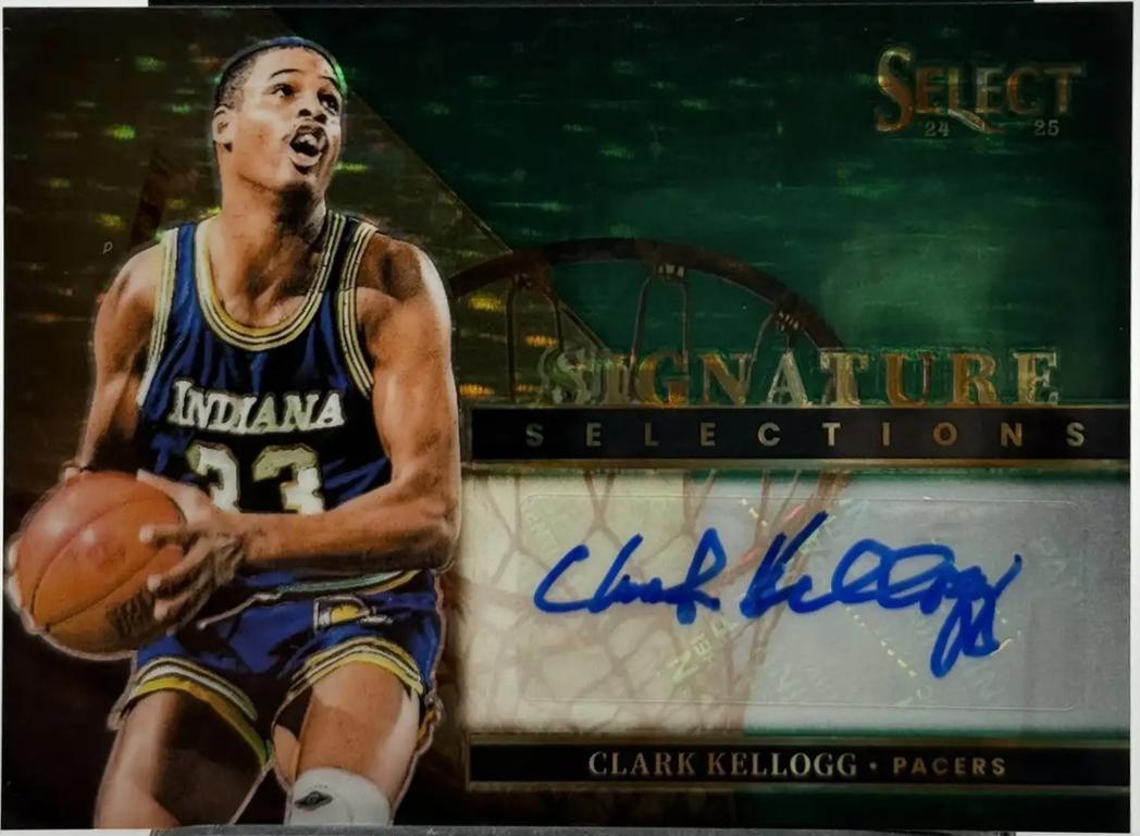 Clark Kellogg [Green Stars Prizm] #2