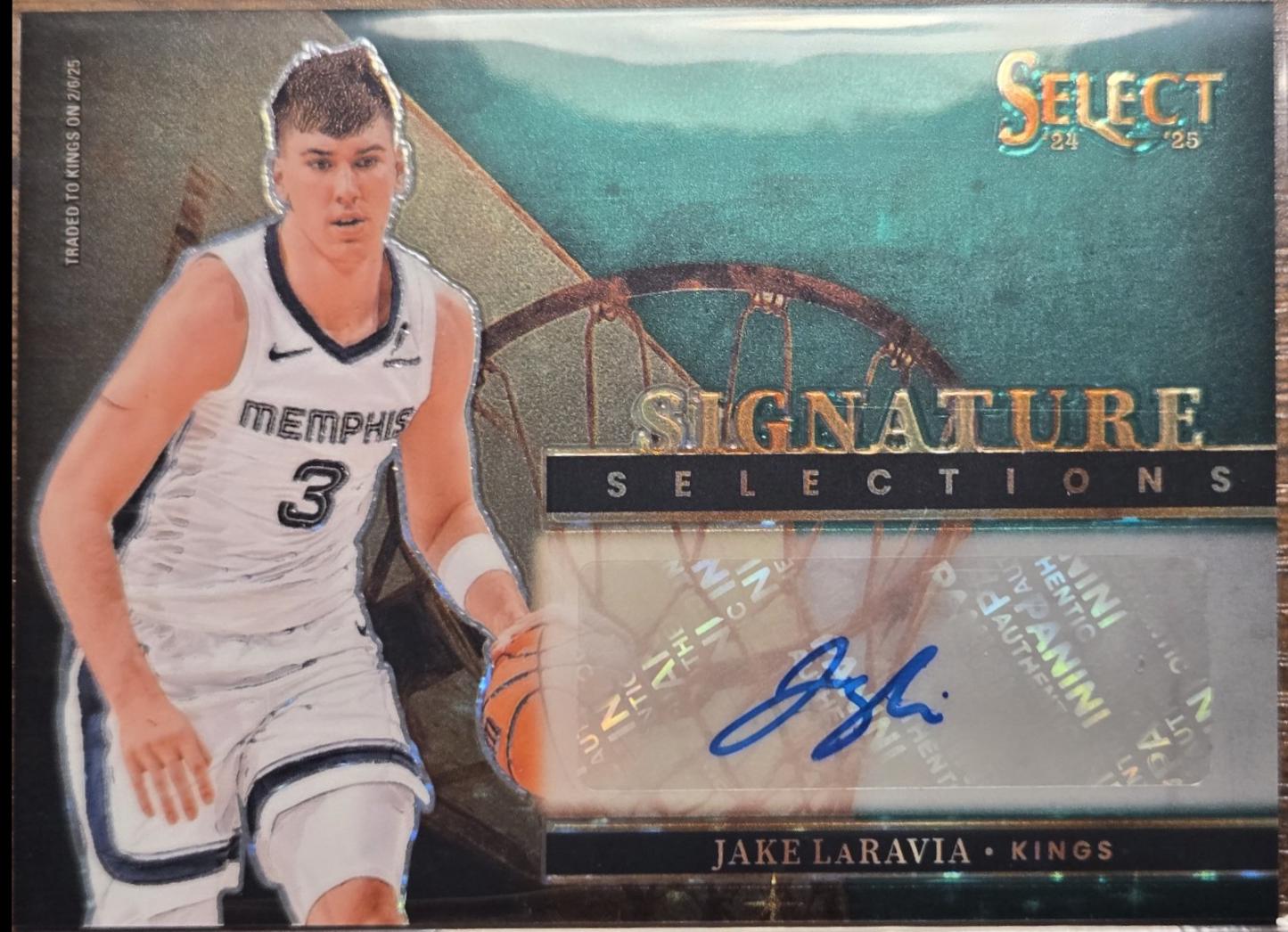Jake LaRavia [Green Stars Prizm] #20