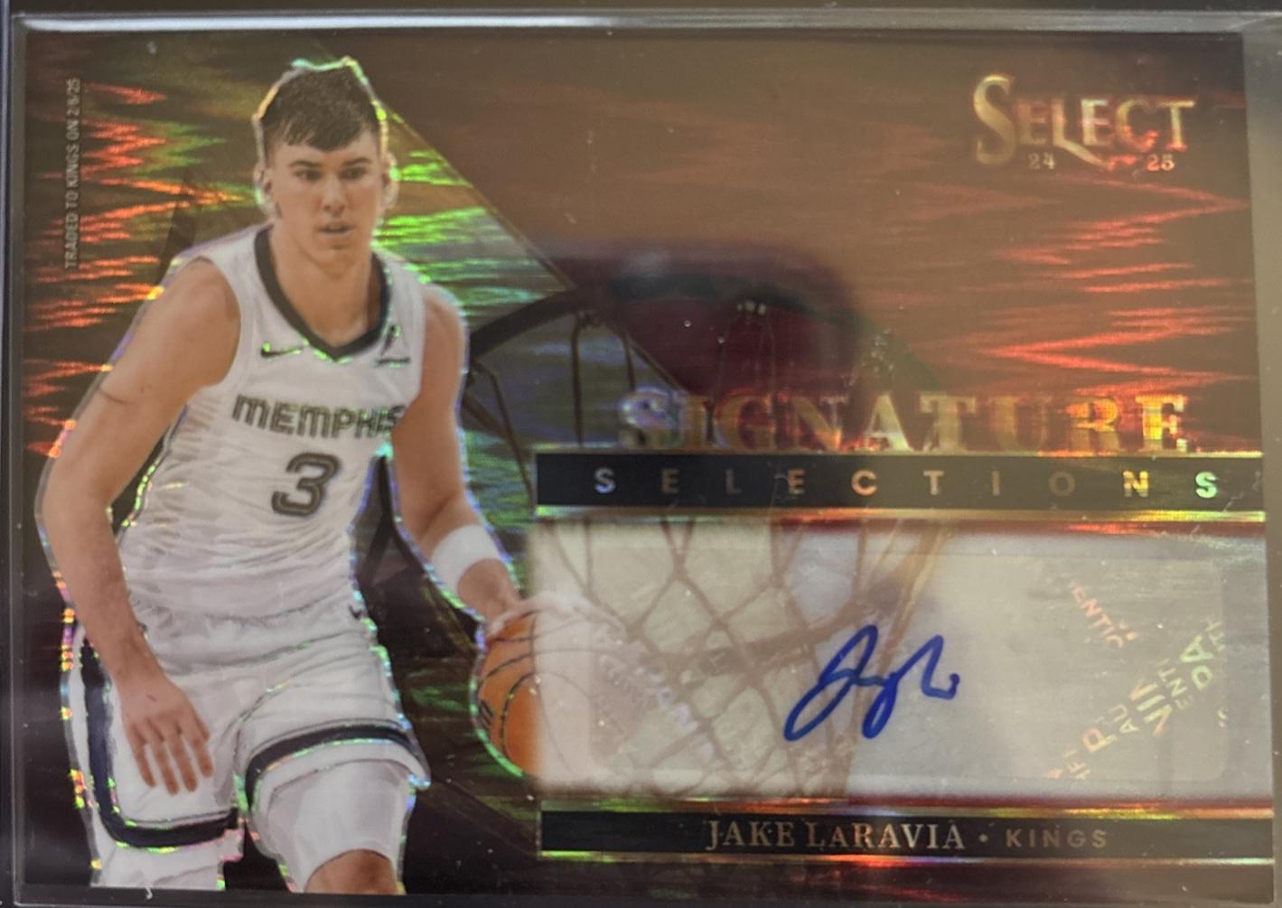 Jake LaRavia [Red Flash Prizm] #20