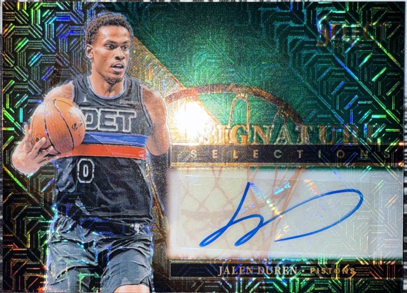 Jalen Duren [Green Mojo Prizm] #35