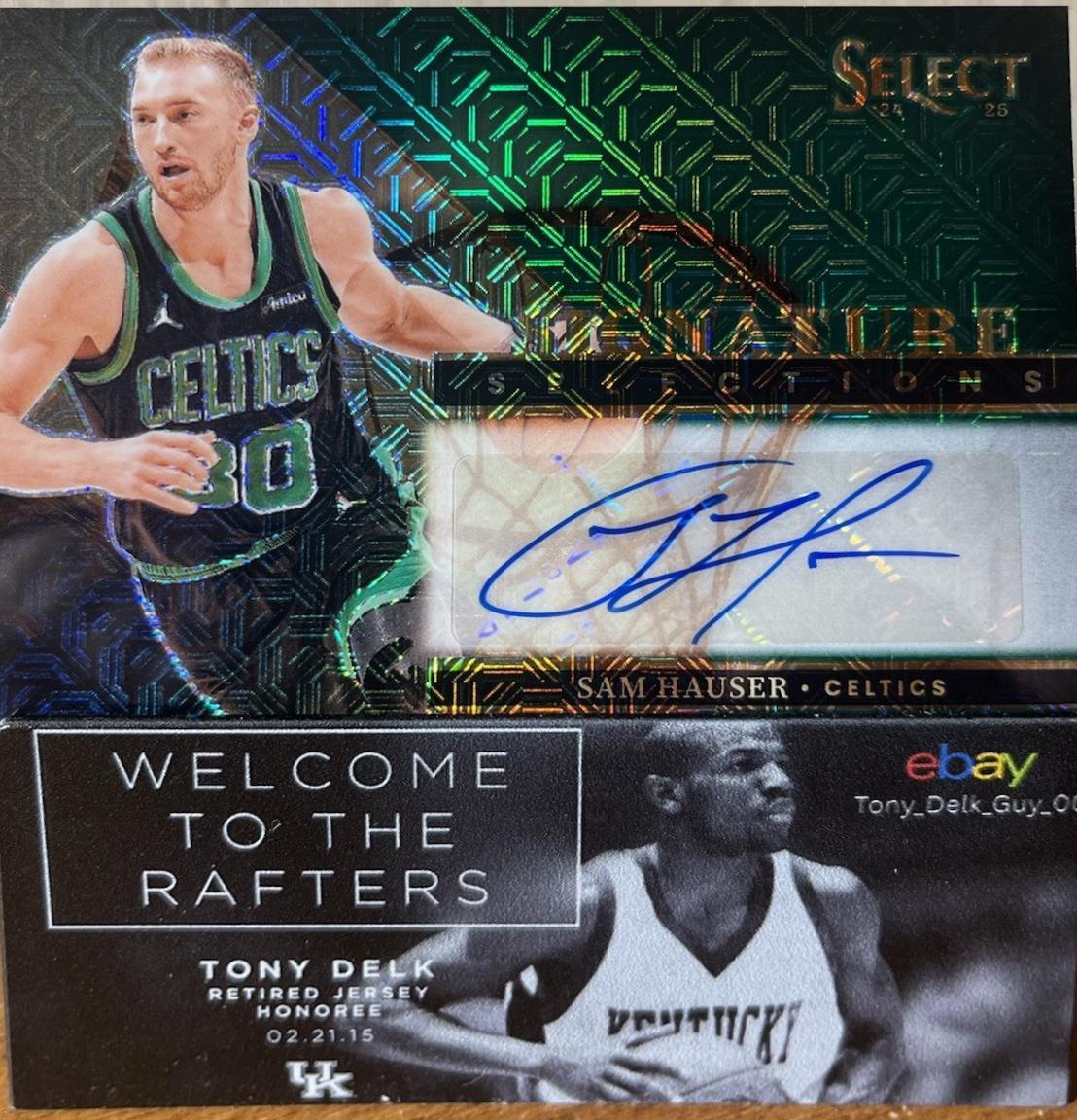 Sam Hauser [Green Mojo Prizm] #8