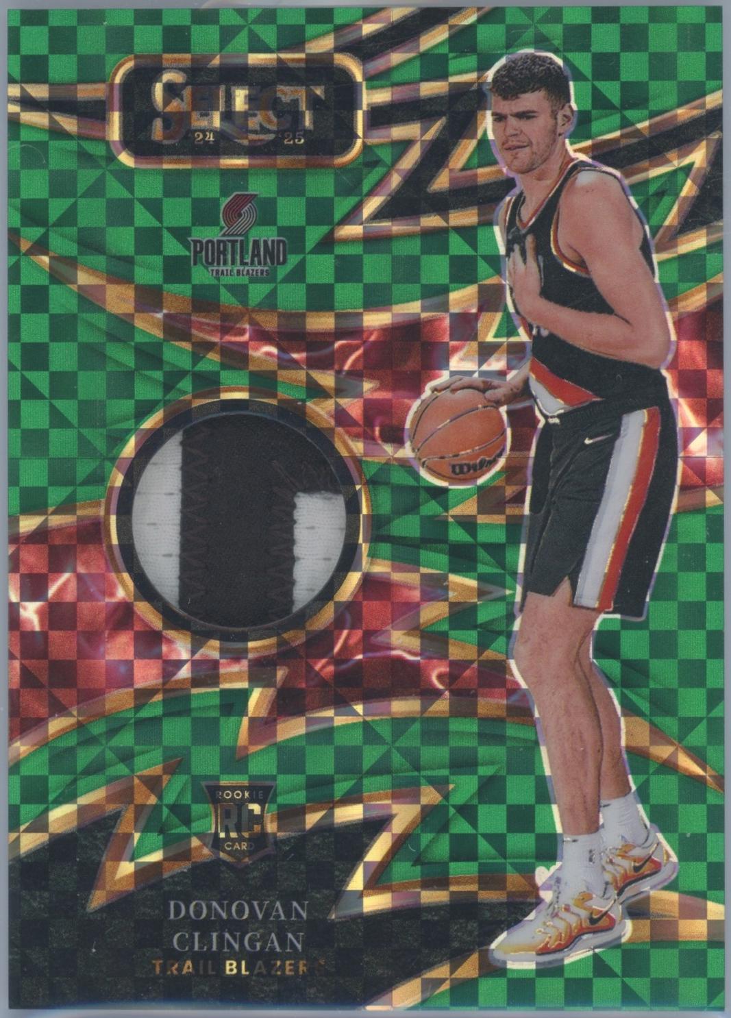 Donovan Clingan [Green Prizm] #4