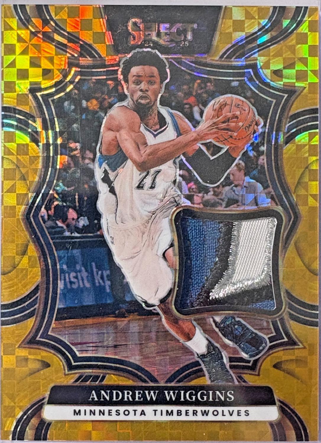 Andrew Wiggins [Gold Prizm] #17