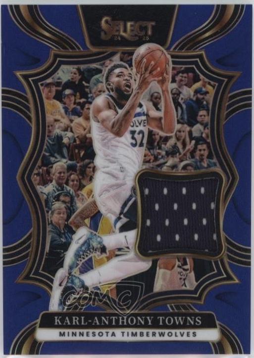 Karl-Anthony Towns [Blue Prizm] #2