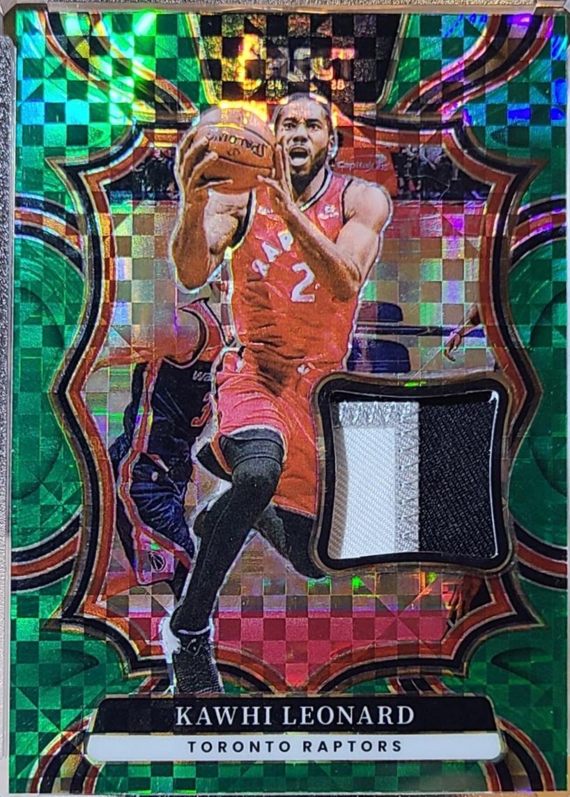 Kawhi Leonard [Green Prizm] #20