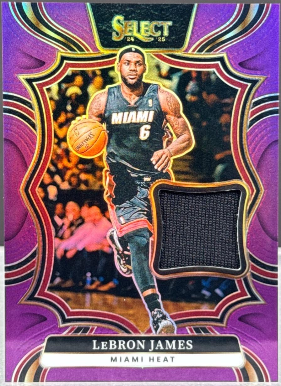 LeBron James [Purple Prizm] #24