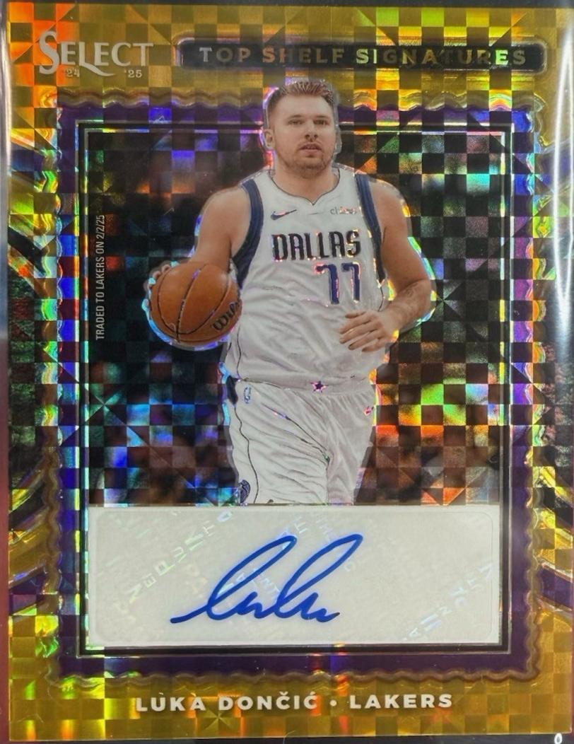 Luka Doncic [Gold Prizm] #4