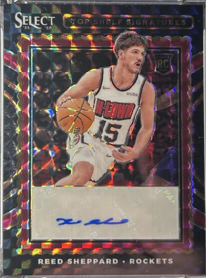 Reed Sheppard [Black Finite Prizm] #6