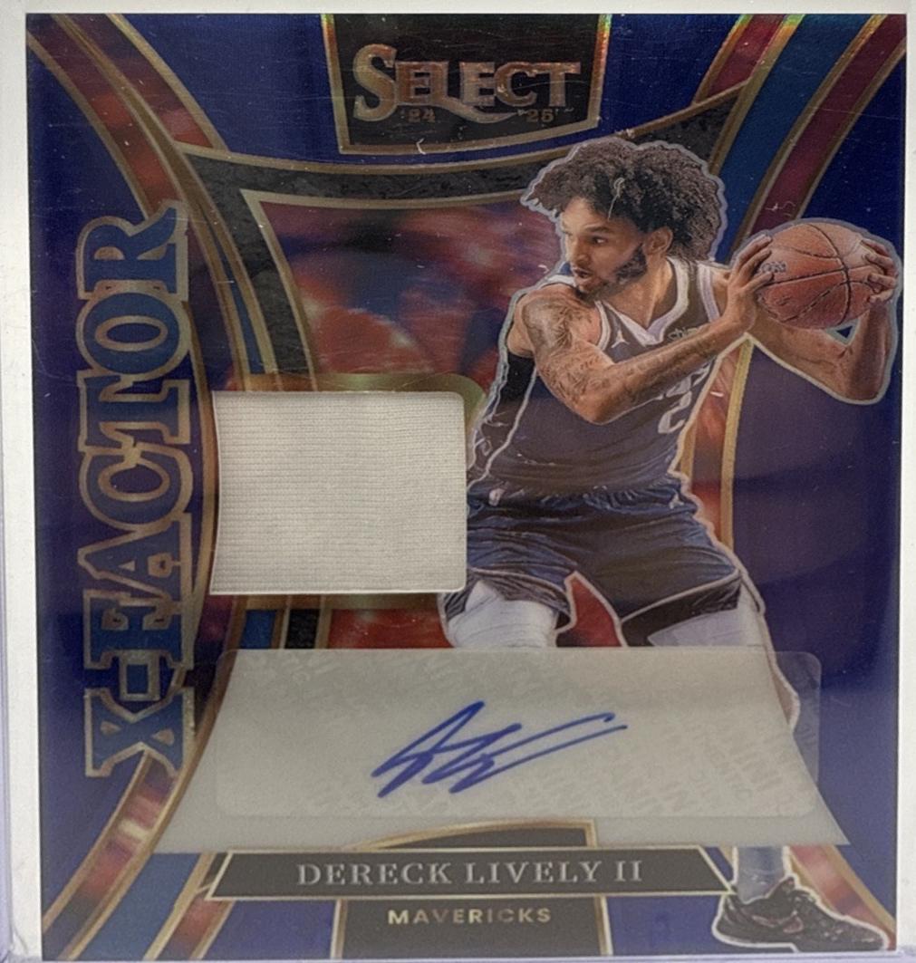 Dereck Lively II [Blue Prizm] #12