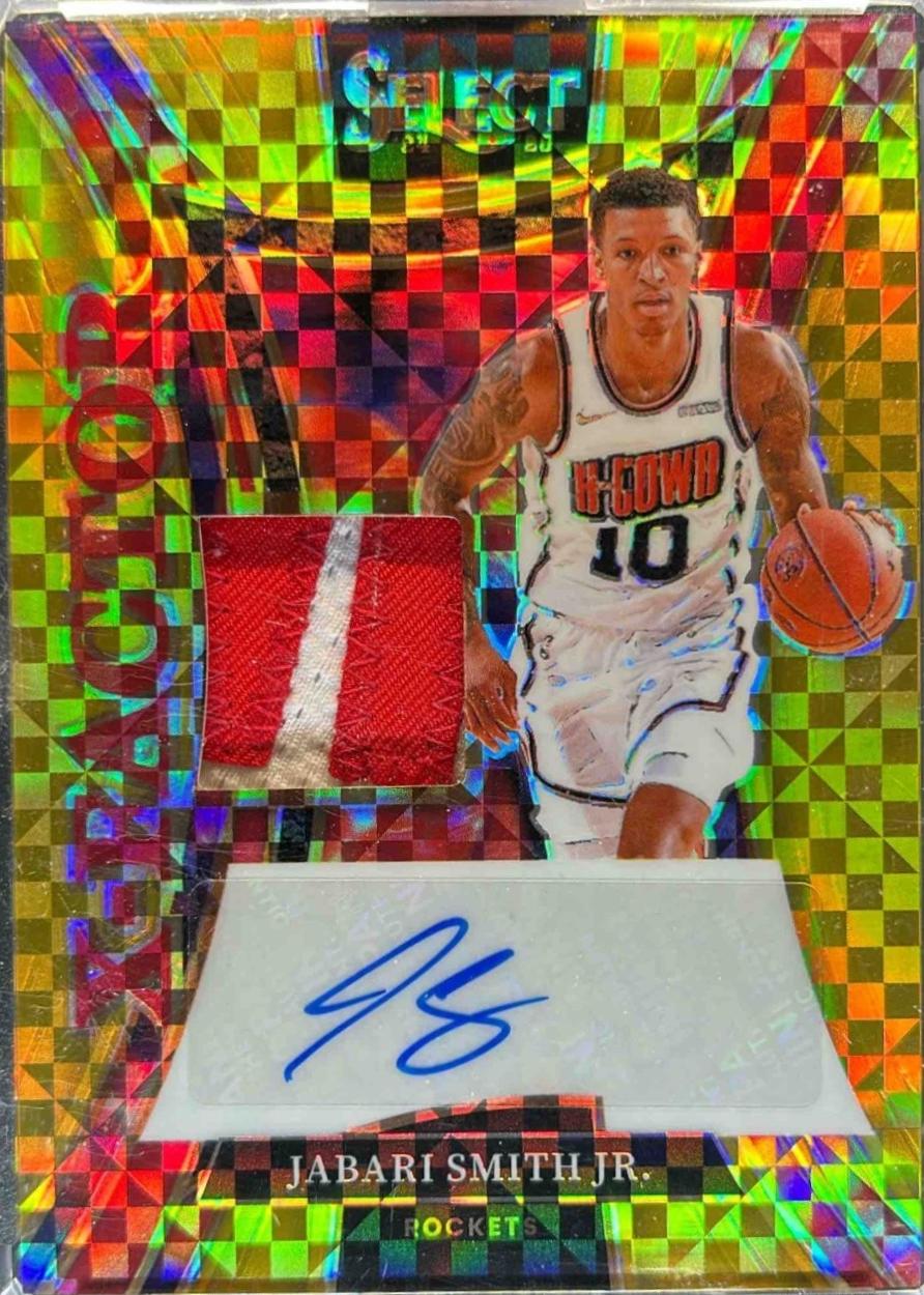 Jabari Smith Jr. [Gold Prizm] #6